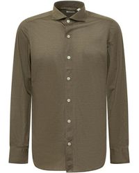 Finamore 1925 - Regular Solid Shirt - Lyst