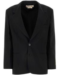 Marni - Polyester Stretch Blazer - Lyst
