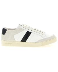Tom Ford - Blackwhite Lace Up Sneakers - Lyst