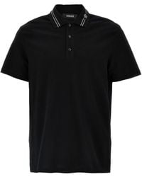 Versace - Cotton Polo - Lyst