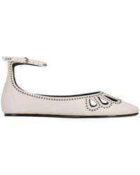 Isabel Marant - Ankle Strap Ballet Flats - Lyst