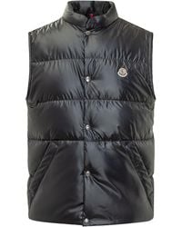 Moncler - Quilted Logo Jacket - Lyst