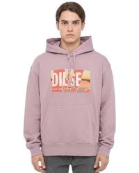 DIESEL - Dusty Graphic Hoodie - Lyst