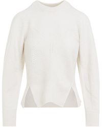 McQueen - Crew Neck Sweater - Lyst