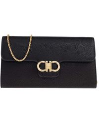 Ferragamo - Gancini Logo Mini Crossbody Bag - Lyst