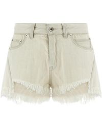 Rick Owens - 'Bias Cutoffs' Shorts - Lyst