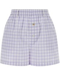 Moschino - Gingham Shorts - Lyst