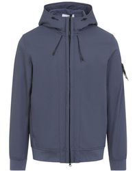 Stone Island - Slate Soft Shell Jacket - Lyst