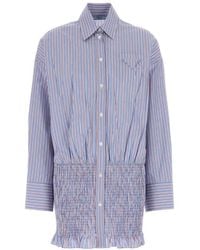 Prada - Regular Stripes Shirt - Lyst