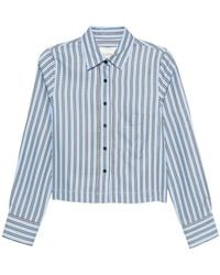 Closed - Cropped Shirt - Lyst
