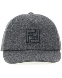 Fendi - Embroidered Logo Baseball Hat - Lyst