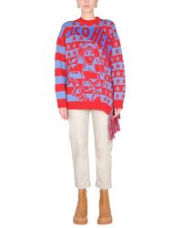 Stella McCartney - Graphic Crew Neck Sweater - Lyst