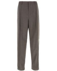Saint Laurent - Dove Wool Pant - Lyst