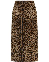 Dolce & Gabbana - Dolce & Gabbana 'Leo' Skirt - Lyst
