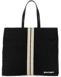 Palm Angels - 'Track' Cotton Tote Bag - Lyst