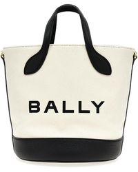 Bally - Blackwhite Bar Handbag - Lyst