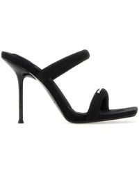 Alexander Wang - Julie Tubular Logo Sandals - Lyst