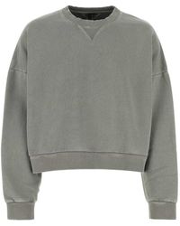 Entire studios - Cotton Oversize Sweatshirt - Lyst