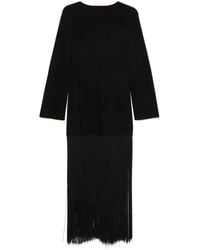 KHAITE - Paley Fringed Dress - Lyst