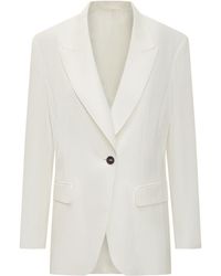 Brunello Cucinelli - Chic Blazer For Ss25 - Lyst