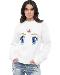DSquared² - Printed Crew Neck Sweatshirt - Lyst