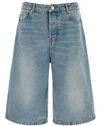 Ami Paris - Solid Shorts - Lyst
