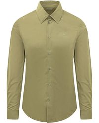 Burberry - Regular Solid Shirt - Lyst