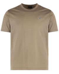 Paul & Shark - Crew Neck Logo Patch T-Shirt - Lyst