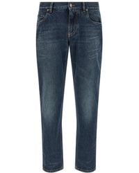 Dolce & Gabbana - Dark Slim Jeans - Lyst