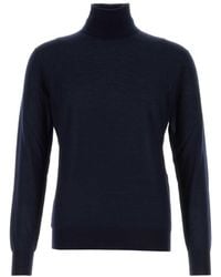 Saint Laurent - Cashmere Blend Sweater - Lyst