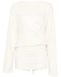 Jacquemus - Boat Neck Mini Dress - Lyst