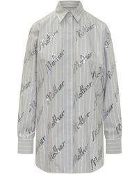 Stella McCartney - Elegant Silk Blend Button-Up Shirt - Lyst