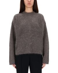 THE GARMENT - Solid Crew Neck Sweater - Lyst