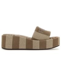 Fendi - Sunshine Slide Sandals - Lyst