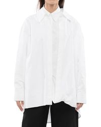 Jil Sander - Oversized Solid Shirt - Lyst