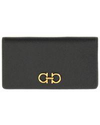 Ferragamo - Logo Wallet - Lyst