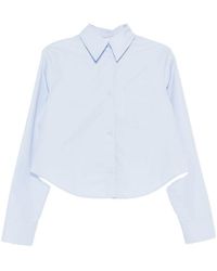Sportmax - Cotton Blend Shirt - Lyst