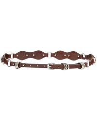 Isabel Marant - Studded Buckle Belt - Lyst