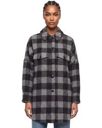 Woolrich - Oversized Checks Shirt - Lyst