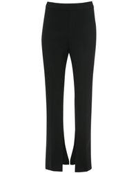 JW Anderson - Front-Slit Straight-Leg Trousers - Lyst