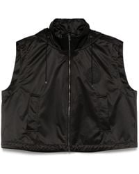 Fendi - Hooded Zipped Vest - Lyst