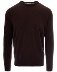 Ballantyne - Dark Solid Sweater - Lyst