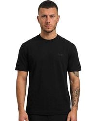 BOSS - Solid Crew Neck T-Shirt - Lyst