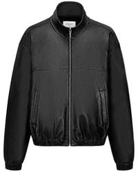 Saint Laurent - Mock Collar Jacket - Lyst