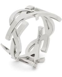 Saint Laurent - Cassandre Signature Ring - Lyst