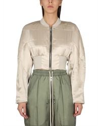 Rick Owens - Girdered Flight Jacket - Lyst