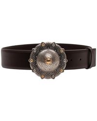 Pinko - Round Buckle Belt - Lyst