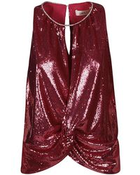 Dahlo - Sequin Cropped Top - Lyst