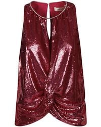 Dahlo - Sequin Cropped Top - Lyst