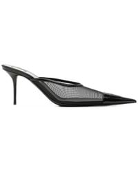 Saint Laurent - Transparent Cassandre Pumps - Lyst